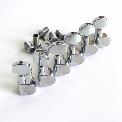 Closed Style Electric Guitar Machine Heads/Turner Chrome color for 10mm Machine head hole