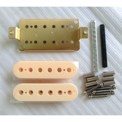 Electric guitar parts Brass Baseplate Humbucker Guitar Pickup Kits