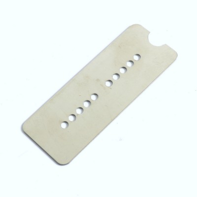 P90 soap bar Nickel silver guitar pickup baseplate for custom guitar pickup kits