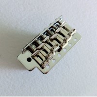 popular Vintage Steel Saddles Guitar Bridge in chrome color fit for ST guitar