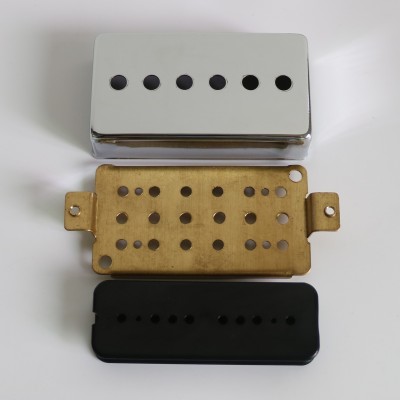 Wholesale Guitar Pickup Kits with Brass Cover and Baseplate building for LP guitar