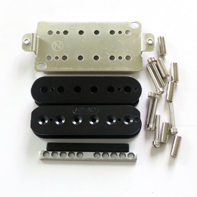 Handmade Electric guitar pickup kits with Nickel Silver Baseplate for Humbucker Pickup Kits from China supplier