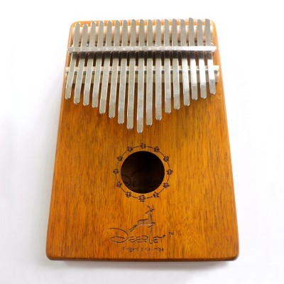 Solid Mahogany 17 key mbira kalimba piano for beginners